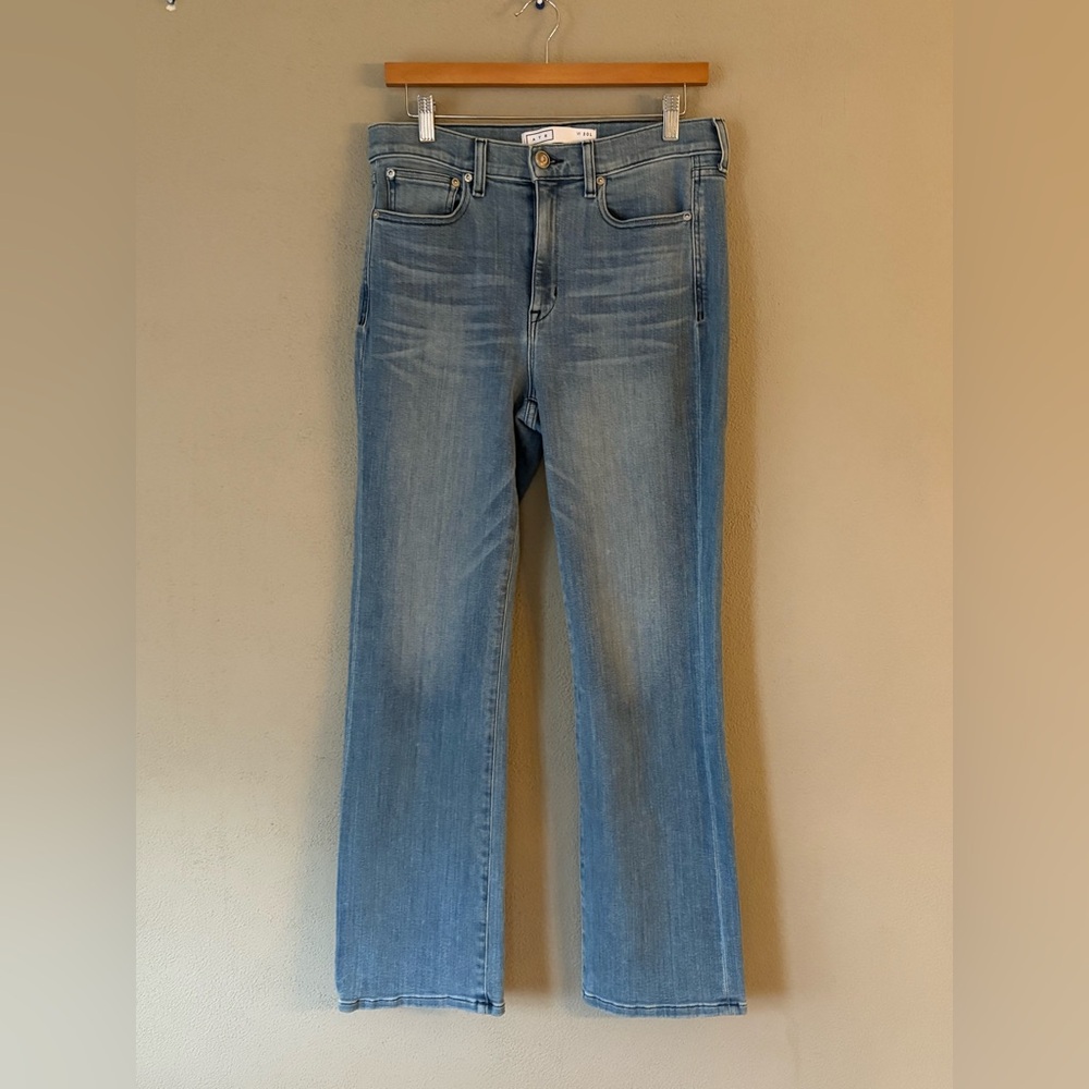AYR THE POP Straight Leg Bootcut Medium Wash  Denim Jeans W30L Made In America